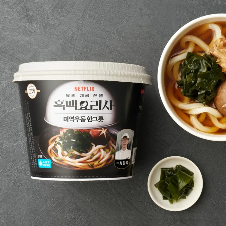 [1+1] 흑백요리사 미역우동한그릇 226.2g (소비기한:2026-07-05)