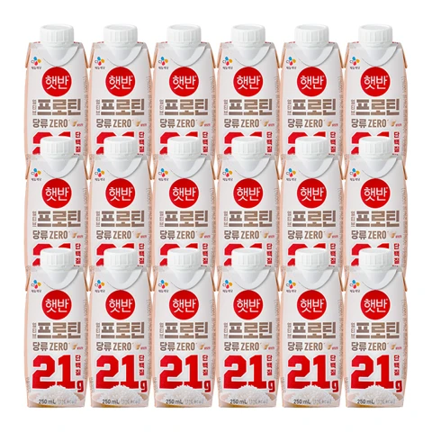 [100개한정]얼티브 프로틴 쌀밥맛 250mlX18개(1BOX)