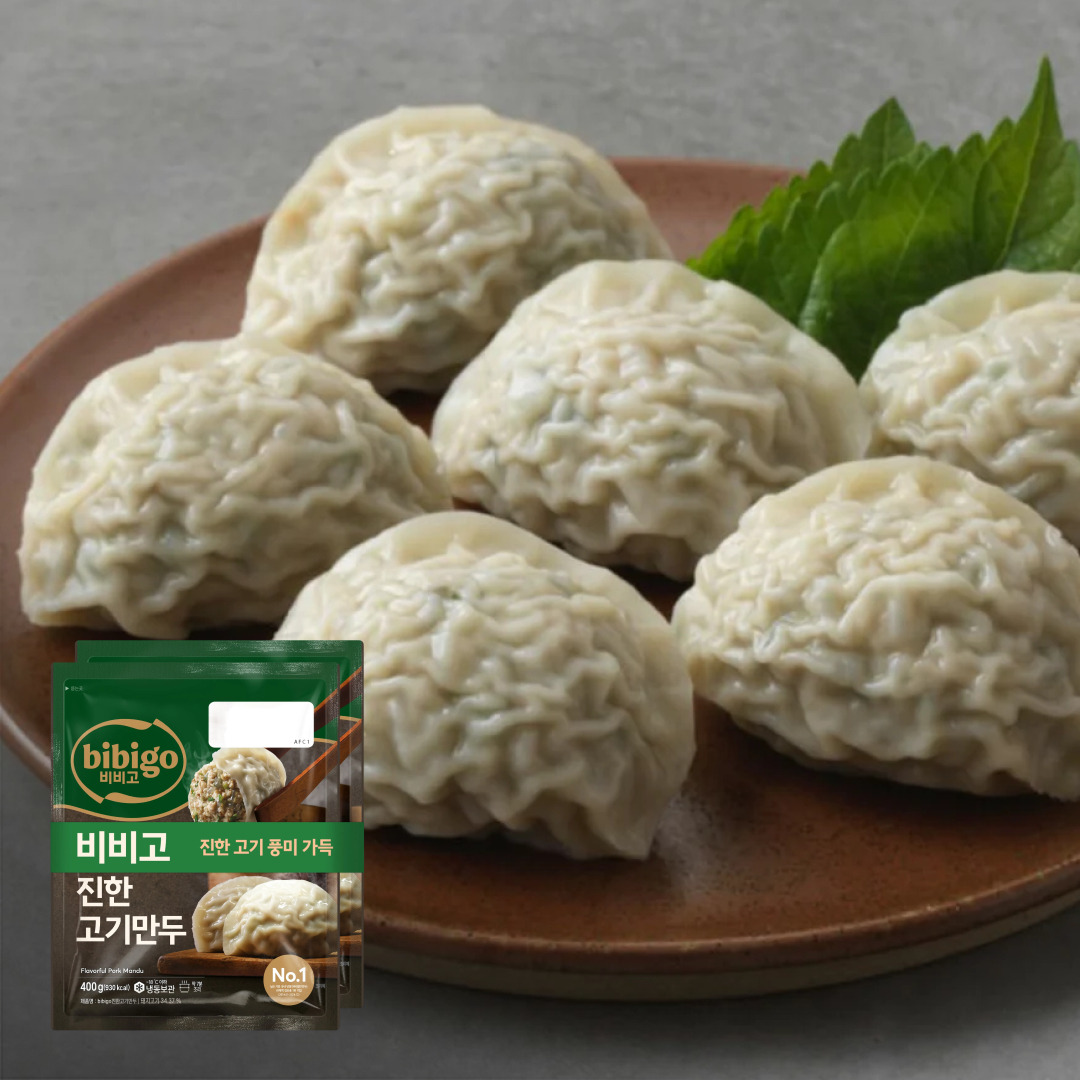 비비고 진한고기만두 400gX2개