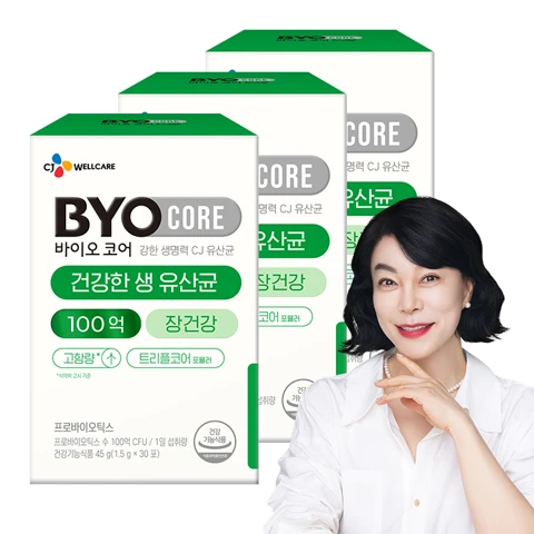 바이오코어 건강한 생유산균 100억(스틱)(1개월)X3개