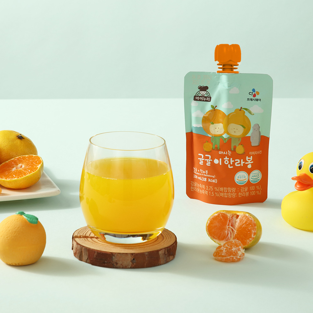 아이누리 마시는 귤귤이 한라봉 100ml