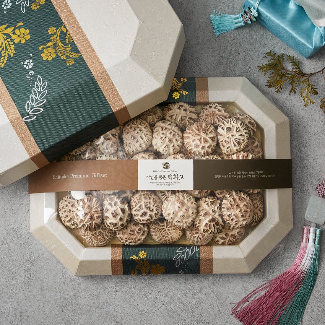 [26년설 선물세트]프리미엄 백화고세트 500g