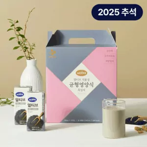 [25추석선물세트] 얼티브 균형영양식 흑임자맛