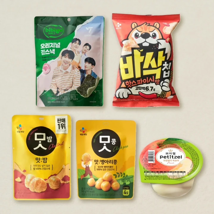 맛밤·쁘띠첼·간식 골라담기