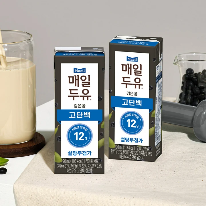 매일두유 고단백 검은콩 190ml 24팩