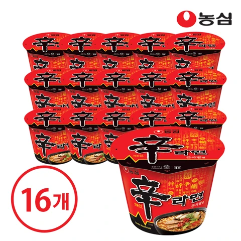 농심 신라면큰사발 16개(box)