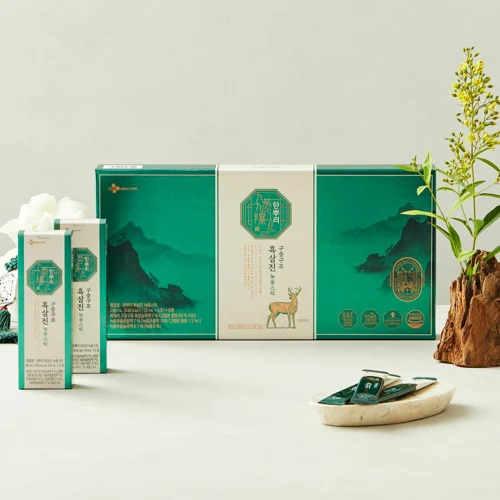 한뿌리 구증구포 흑삼진 녹용스틱 8mlx30포