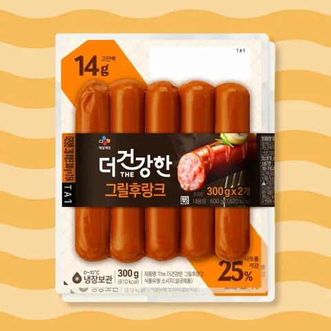 더건강한 그릴후랑크 300g*2