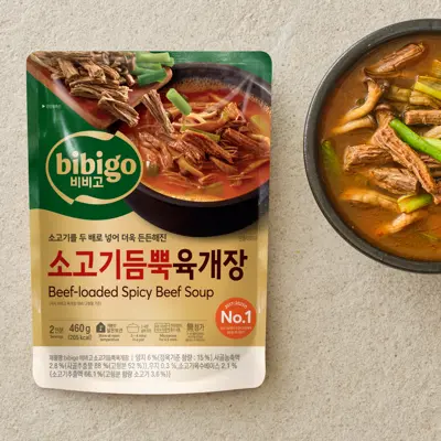 비비고 소고기듬뿍 육개장 460g