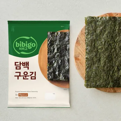 비비고 담백구운김 10g