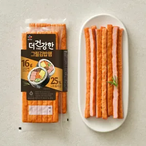 더건강한 그릴 김밥햄 140g, 2개