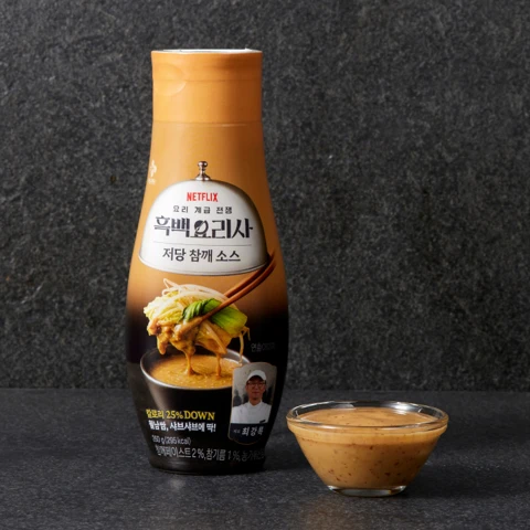 CJ 흑백요리사 저당 참깨소스 260g