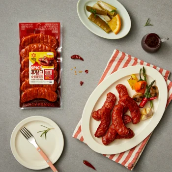 백설 숯불불닭맛 후랑크 120g