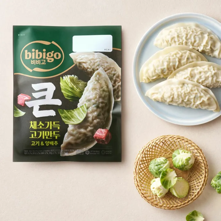 비비고 채소가득만두 양배추 400g