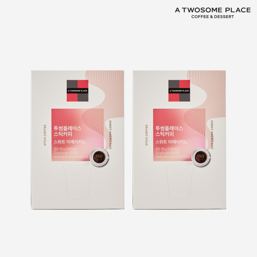 [오늘특가]투썸 스틱 스위트아메리카노 150입X2개