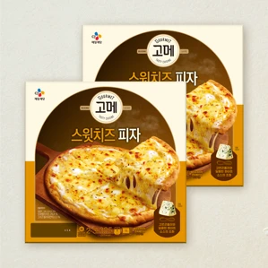 고메 스윗치즈 피자 325g x 2개