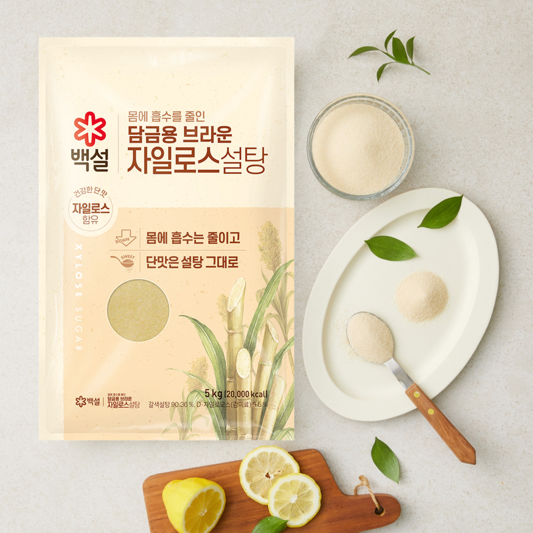 백설 담금용 브라운 자일로스 설탕 5kg