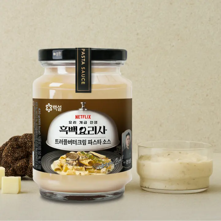 백설 트러플버터크림 파스타소스 430G