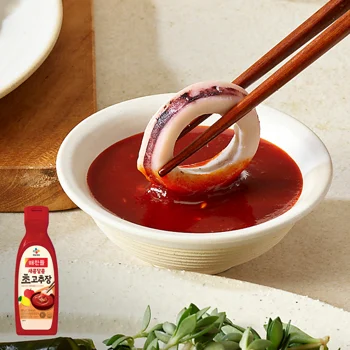 해찬들 새콤달콤 초고추장 500g (튜브)