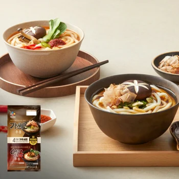 CJ 가쓰오우동 2인분+얼큰우동 2인분