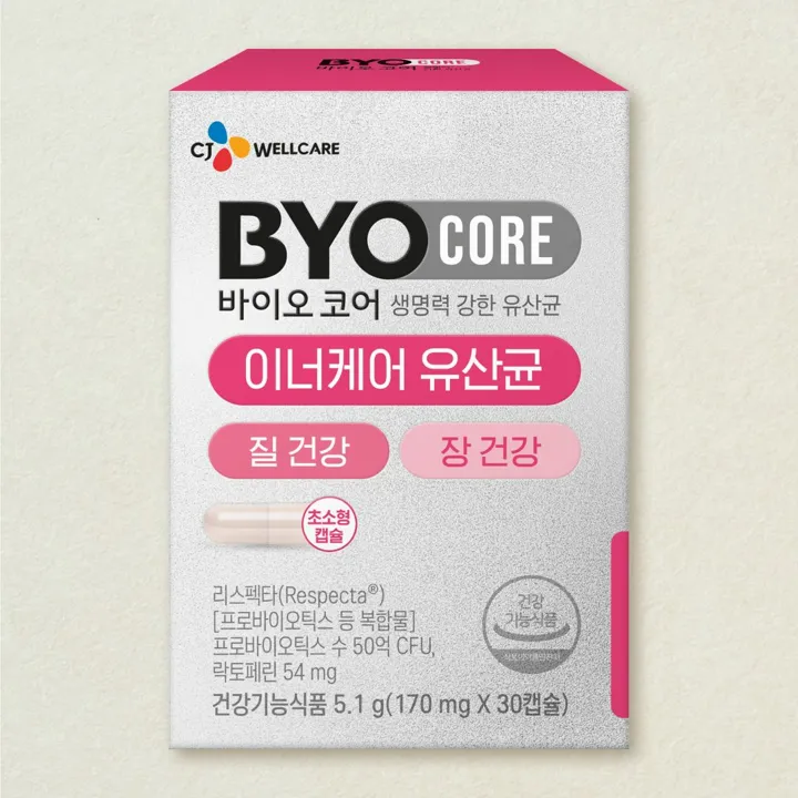 [1+1]바이오코어 이너케어 유산균 30캡슐(1개월)