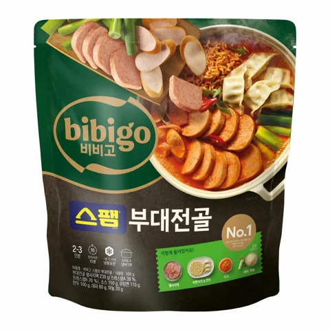 비비고 스팸부대전골 690g(냉동)