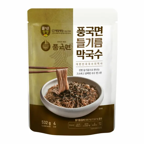 즐거운동행 풍국면 들기름 막국수 532g(4인분)