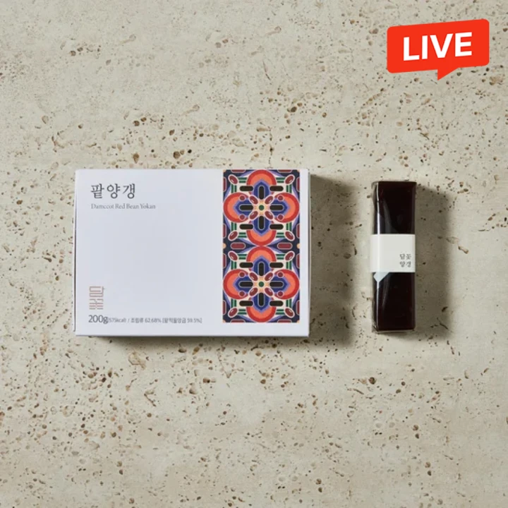 담꽃 팥양갱 실속형(40g, 5개)