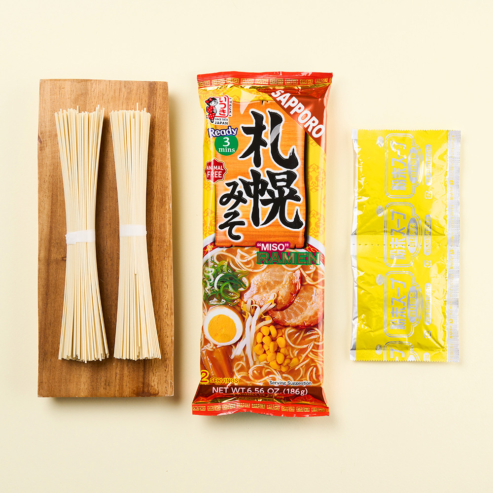 이쯔키 삿포로풍 미소 라멘 186g