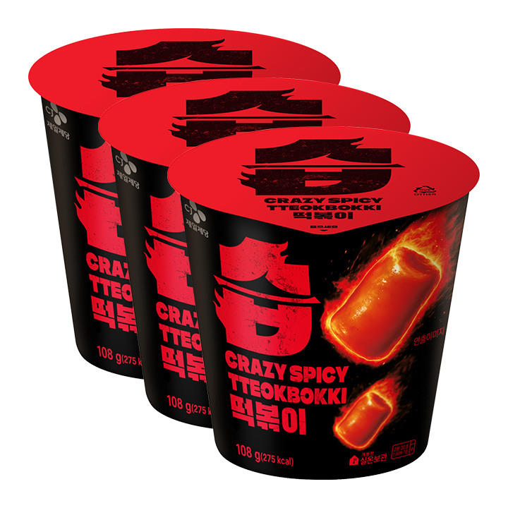 CJ 습 떡볶이 108gX3개