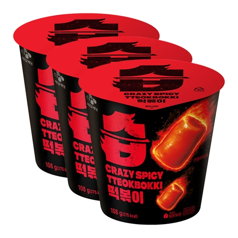 CJ 습 떡볶이 108gX3개