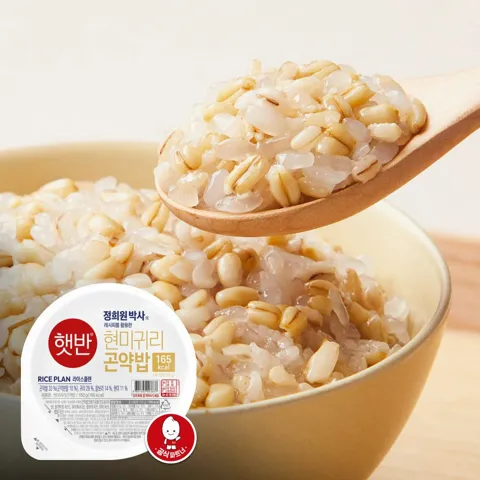 [박스특가]햇반 현미귀리 곤약밥 150gX24개