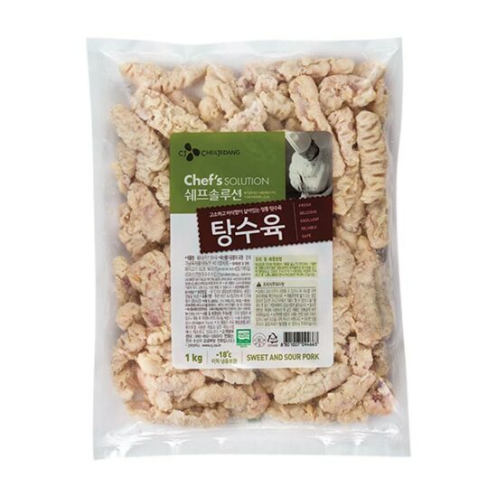 쉐프솔루션 탕수육 1kg - 샵계부