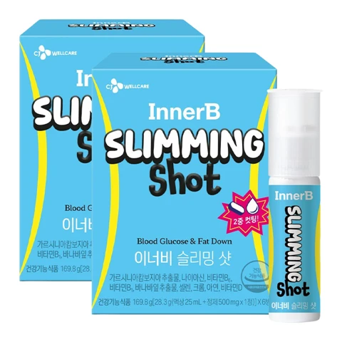 이너비 슬리밍샷 6입X2개