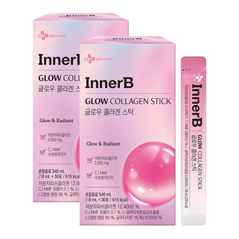 이너비 글로우 콜라겐 스틱(18mlX30포)X2개