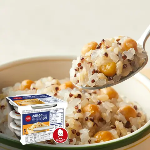 [라이스플랜]햇반 병아리콩퀴노아곤약밥 150gX24개(1box)