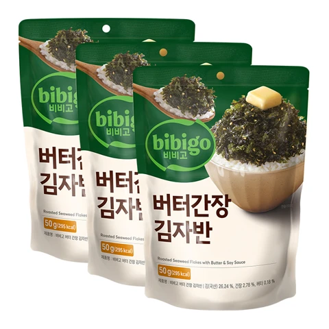 비비고 버터간장김자반50gX 3개
