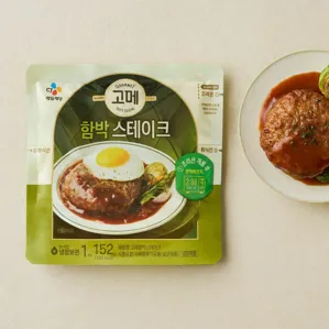 [무료배송]고메 함박스테이크 152gX10개
