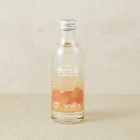 제주 탄산오름 탄산수제주감귤 250ml