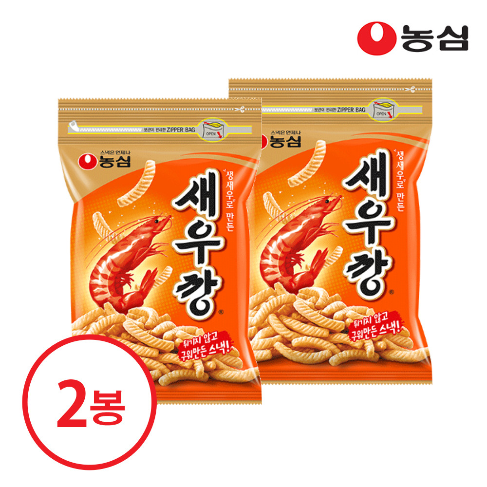[행사]농심 새우깡400g(대용량)X2봉