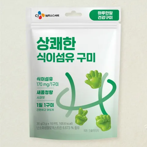 하루한알 건강구미 식이섬유 30G