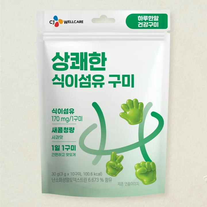 하루한알 건강구미 식이섬유 30G