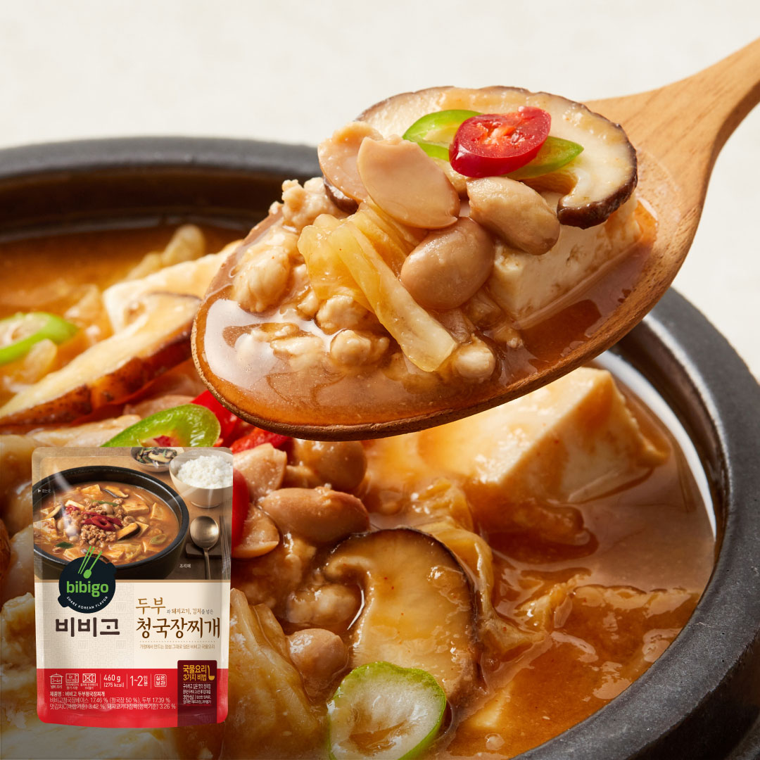 비비고 두부청국장찌개 460g | 상품상세 | CJ더마켓 - CJ제일제당 공식몰