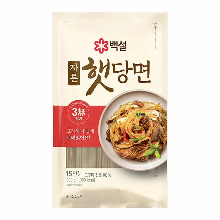 백설 자른햇당면 300g