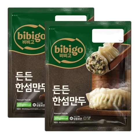 [2+2]비비고 든든한섬만두 320g