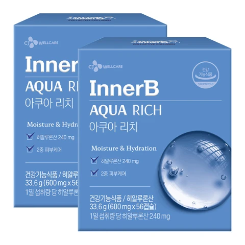 이너비 아쿠아리치 600mgX56캡슐(4주)X2개