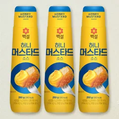 백설 허니머스터드소스 250gX3개