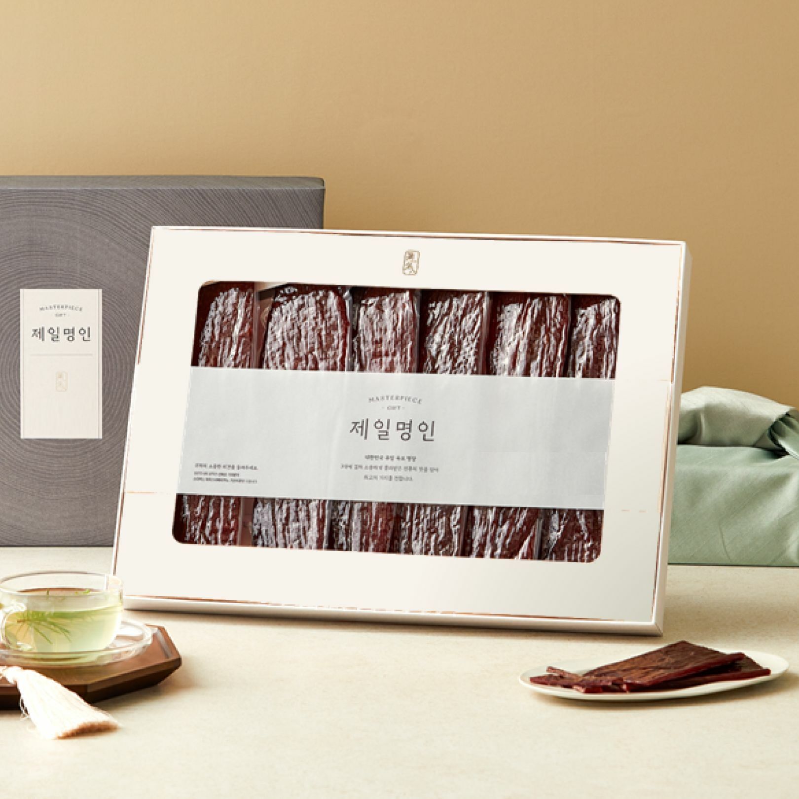 [26설선물세트] 제일명인 정통육포 2호X6개