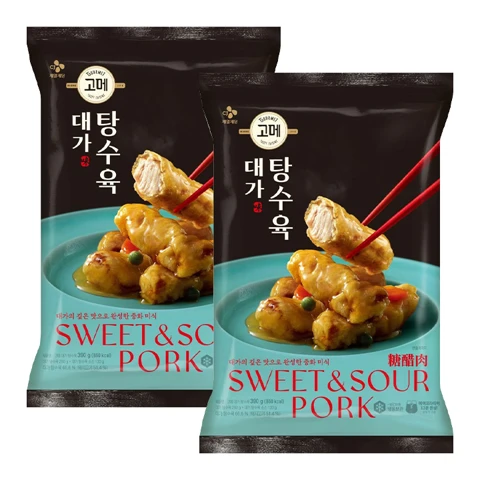 [600개한정][따끈신제품]고메 대가 탕수육 390g x 2개