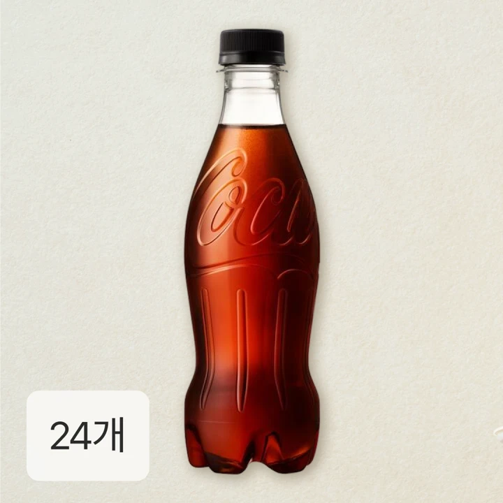 코카콜라 제로 라벨프리 370ml 24입